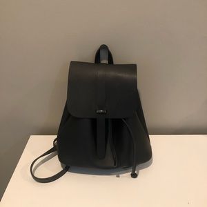 Black backpack